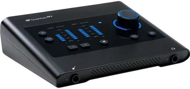 Alt view image 3 of 5 - PreSonus Quantum ES 2 USB-C Audio Interface, ATH-M20X Bundle