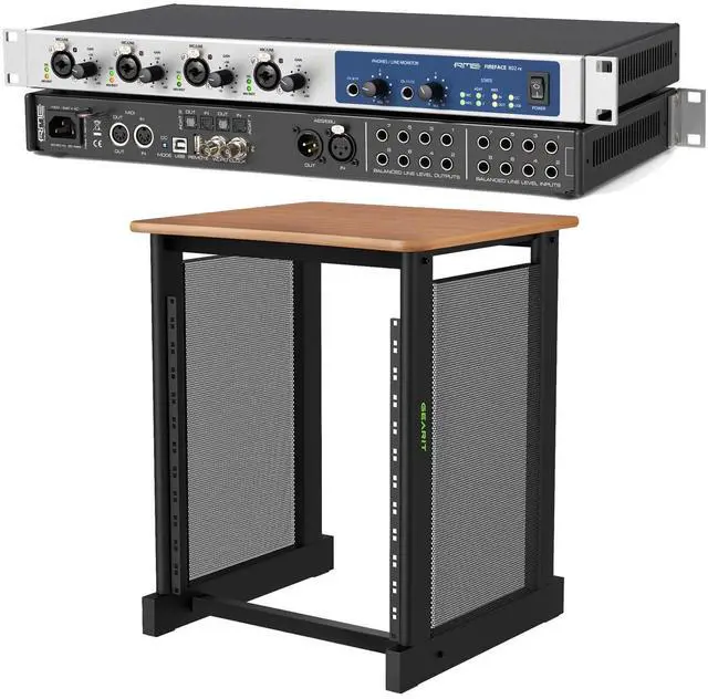 Main image of RME Fireface 802 FS 60-Channel USB, GearIT 12U Audio Rack Bundle