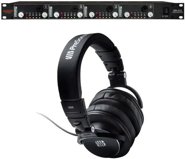 Main image of Warm Audio WA-412 4-Channel MicPre-Amp, Presonus HD9 Bundle