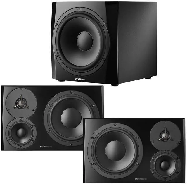 Main image of Dynaudio Acoustics 9S 300W 9.5 Active Sub, (2) Dynaudio LYD 48 Left and Right Bundle