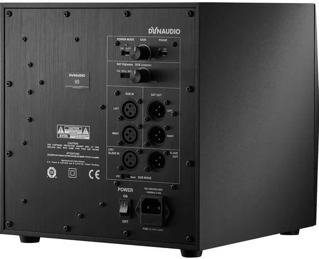 Alt view image 4 of 6 - Dynaudio Acoustics 9S 300W 9.5 Active Sub, Sound Addicted P10 Pad, (3) ErnieBall XLR 25FT Bundle