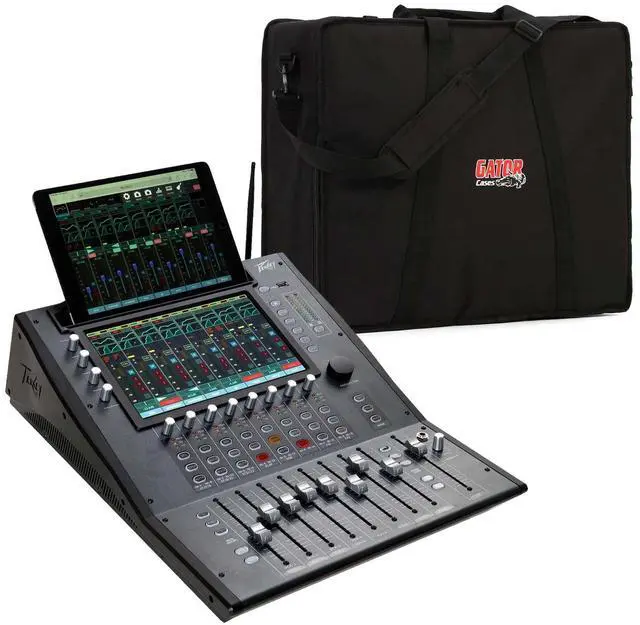 Main image of Peavey Aureus 28-channel Digital Mixer, Gator G-MIX-L 1822 Bundle