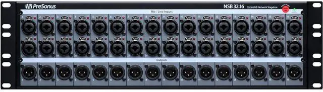 Alt view image 2 of 5 - PreSonus NSB 32.16 AVB-Networked 32×16, Rockville 3U Bag (RRB35) Bundle