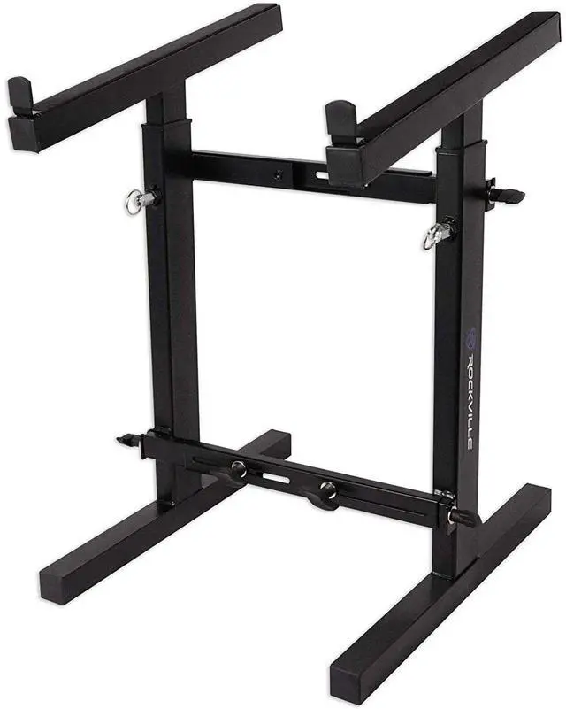 Alt view image 5 of 5 - Mackie Onyx12 12-channel Analog Mixer, Mixer Stand Bundle