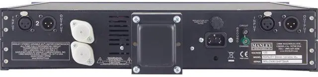 Alt view image 2 of 4 - Manley Stereo Variable MU Limiter Compressor Mastering Version, SKB 6U Roto Shallow Rack Bundle