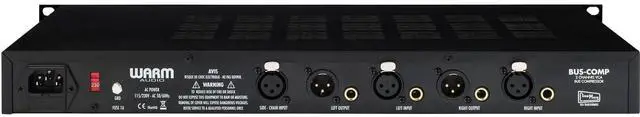 Alt view image 4 of 7 - Warm Audio BUS-COMP 2-Channel VCA Bus Compressor, (2) ErnieBall XLR 25FT, (2) ErnieBall 1/4 Bundle