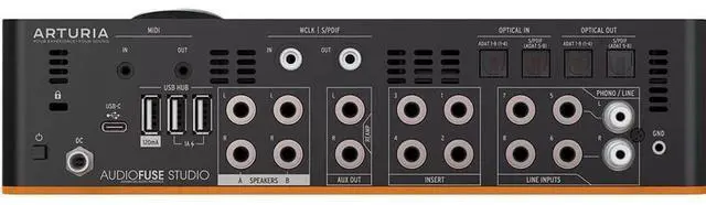 Alt view image 4 of 5 - Arturia AudioFuse Studio Audio Interface, Audio Technica ATH-M40X Bundle