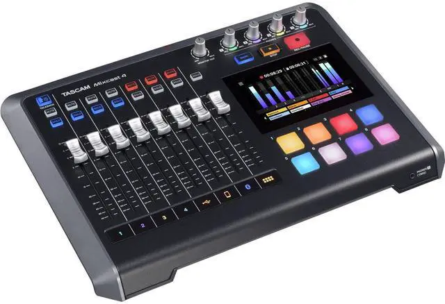 Alt view image 2 of 6 - TASCAM Mixcast 4 Podcast Workstation, Tascam CS-PCAS20 Bundle