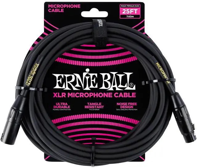 Alt view image 6 of 6 - Dynaudio Acoustics 18S  Active Subwoofer (500W), Audio Technica ATH-M50X, (2) EarnieBall XLR 25FT Bundle