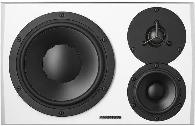Alt view image 2 of 4 - (2) Dynaudio LYD 48  3-Way Speakers (Left/Right  White), Dynaudio 18S (Black) Powered Studio Subwoofer Bundle