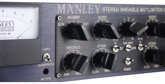 Alt view image 4 of 7 - Manley Variable Mu Stereo Compressor Limiter, (2) KRK RP5G4 Studio Monitors, Audio Technica AT2020 Mic Bundle