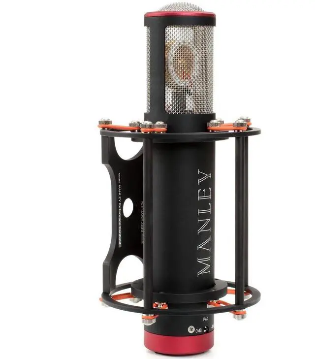 Alt view image 7 of 7 - Manley Variable Mu Stereo Compressor Limiter, Manley Reference Cardioid Tube Condenser Microphone Bundle