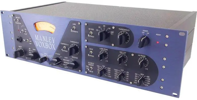 Alt view image 2 of 5 - Manley VOXBOX Tube Channel Strip, (2) KRK RP7G4 Studio Monitor, (2) Mogami XLR to 1/4 Bundle