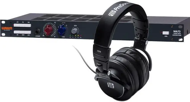 Main image of Warm Audio WA73 Single-Channel Microphone Preamp, Presonus HD9 Headphone Bundle