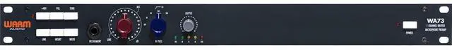 Alt view image 3 of 7 - Warm Audio WA73 Single-Channel Microphone Preamp, (2) XLR Cables, (4) 1/4 Cables, (2) Mic Cables Bundle