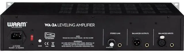 Alt view image 5 of 6 - Warm Audio WA-2A Tube Optical Compressor, Gator Cases GRB-2U Rack Bag Bundle