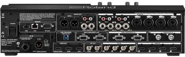 Alt view image 5 of 6 - Roland VR-50HD MK II Multi-Format AV Mixer, Blackmagic Duo Rackmountable Dual 8 LCD Monitors Bundle