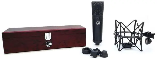 Alt view image 5 of 5 - Warm Audio WA76 Discrete FET Compressor, Warm Audio WA-87 Black Bundle