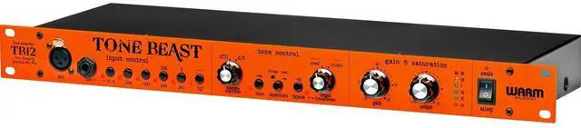 Alt view image 3 of 6 - Warm Audio TB12 Tone Beast Microphone Preamplifier, (2) Mic Stand Bundle