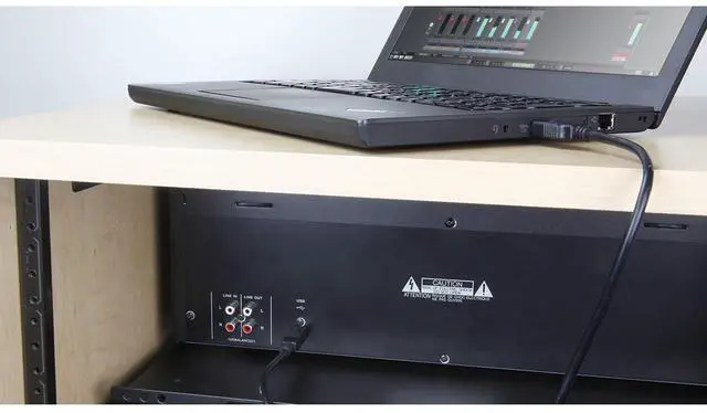 Alt view image 4 of 5 - Tascam 202MKVII Rackmount USB, Presonus Eris3.5 Monitors Bundle
