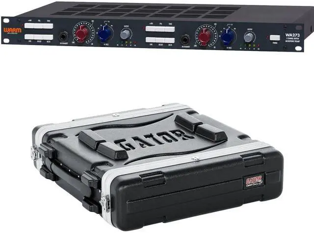 Main image of Warm Audio WA273 Dual-Channel Preamp, Gator Cases GR2L Bundle