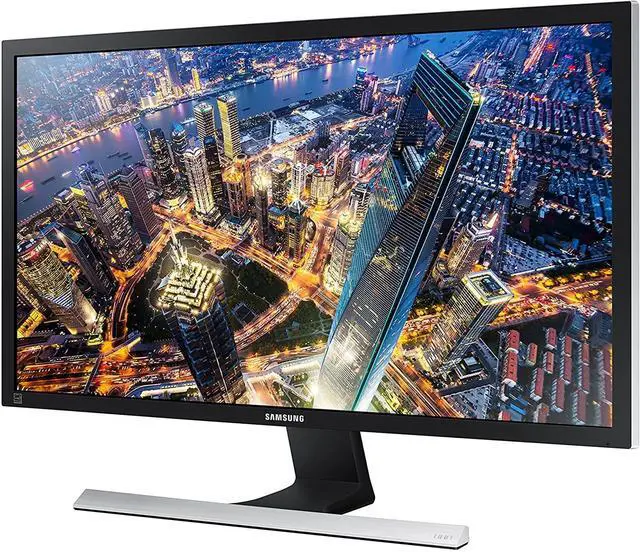 Alt view image 5 of 7 - Roland XS-1HD Multi-Format Matrix Switcher, Samsung 28-Inch 4K Monitor, (2) HDMI Cables, (2) RCA Cables Bundle