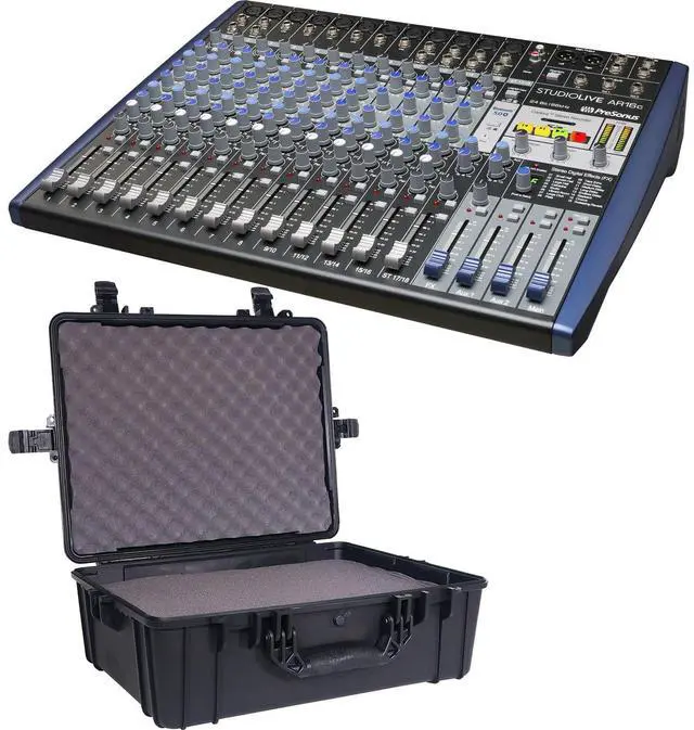 Main image of PreSonus StudioLive AR16c USB-C, Waterproof Hard Case #839 Bundle