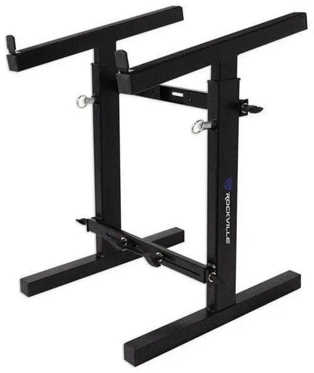 Alt view image 6 of 7 - Mackie 3204VLZ4 32-Channel 4-Bus FX Mixer with USB, Dust Cover for 3204VLZ4, Rockville RXS20 Stand, 6x XLR Cables Bundle