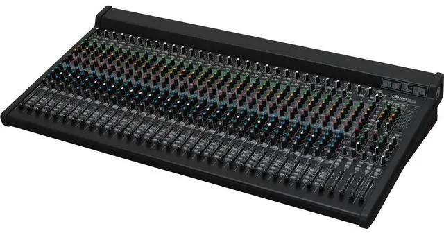 Alt view image 3 of 7 - Mackie 3204VLZ4 32-Channel 4-Bus FX Mixer with USB, Dust Cover for 3204VLZ4, Rockville RXS20 Stand, 6x XLR Cables Bundle