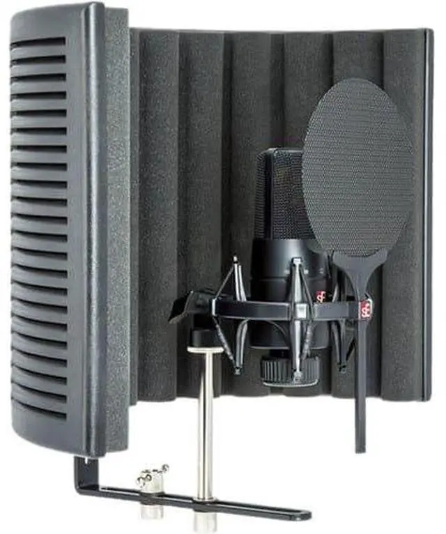 Alt view image 5 of 5 - PreSonus Studio 1824  18×18 USB 2.0 Audio Interface and sE Electronics X1 S Studio Bundle  Vocal Recording Package with Reflection Filter