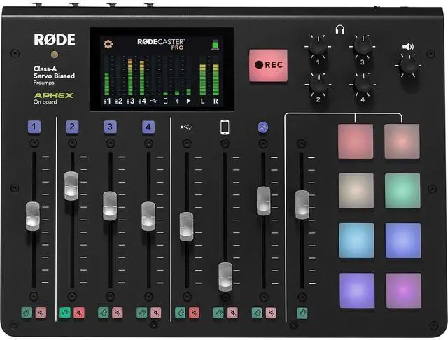 Alt view image 2 of 4 - Rodecaster-Pro Console, SM7B and Accessories