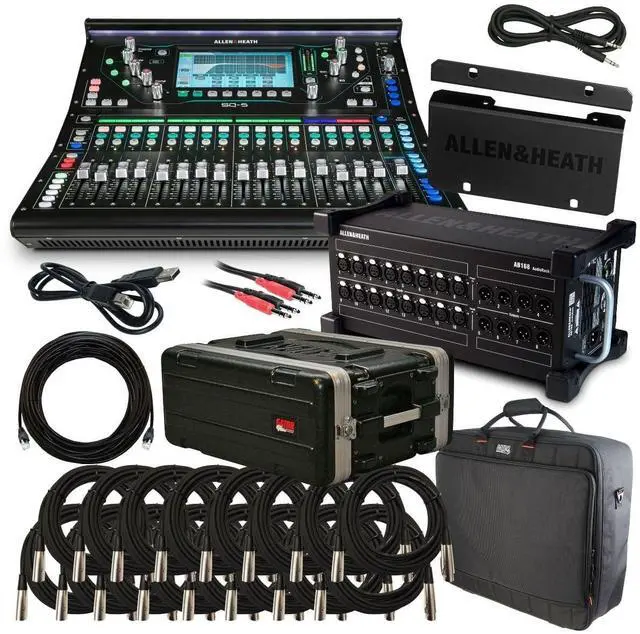 Main image of Allen-Heath SQ-5 Digital Mixer Stage Rig