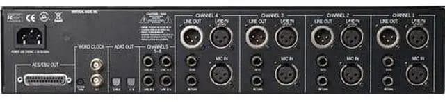Alt view image 2 of 5 - Universal Audio 4-710D  Tone Blending Twin-Finity Microphone Preamp and DI. With Audio-Technica ATH-M70x Pro Monitor Headphones