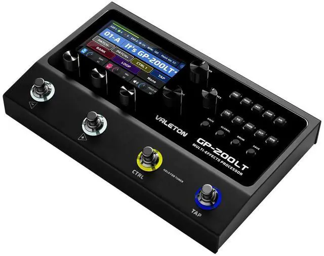 Alt view image 2 of 6 - Valeton GP-200LT Amp Modeling Multi-Effects Processor, Gig Bag Bundle