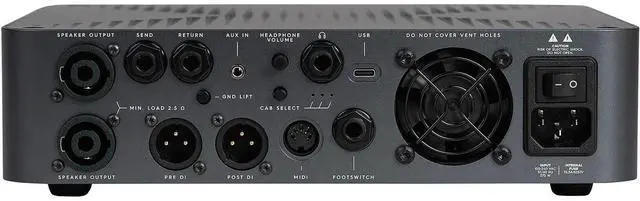 Alt view image 4 of 6 - Darkglass Microtubes X 900  900W Bass AmpHead, Black, (2) ErnieBall XLR 25FT, Gator GK-2110 Bundle