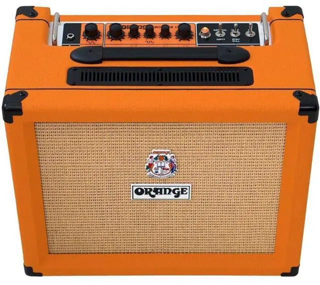 Alt view image 4 of 7 - Orange Rocker 15 1×10 15W Tube Amp (Orange), Orange FS-1, MusicNomad Premium Mat Bundle