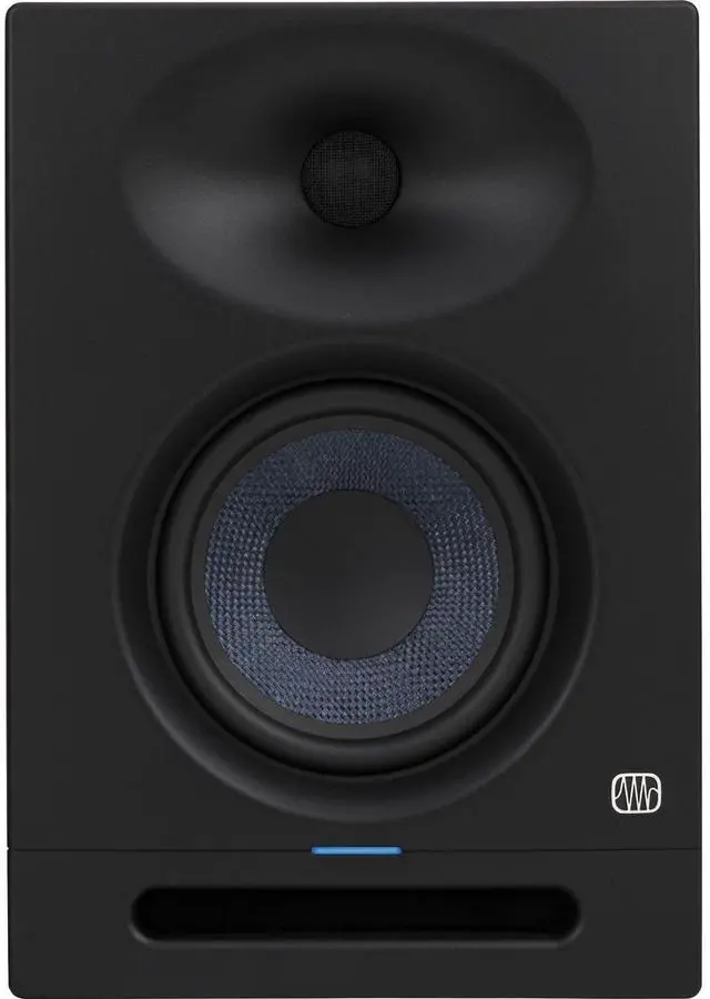 Alt view image 2 of 5 - (2) PreSonus Eris Studio 5 Powered Studio Monitor, (2) XLR Cables, Tascam TH02 Bundle