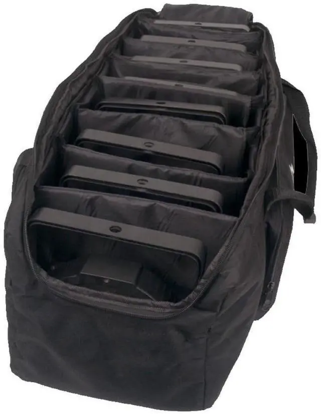 Alt view image 3 of 4 - Eliminator Mega Flat PAK8 EP Lighting Pack, Rockville ROCKFORCE 384 Bundle