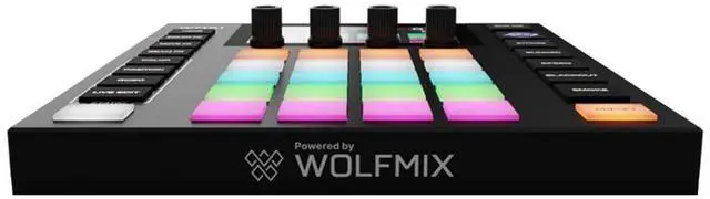 Alt view image 3 of 6 - American DJ WMX1 MK2 Wolfmix DMX Lighting Controller, Gator G-MIXERBAG-1515 Bundle