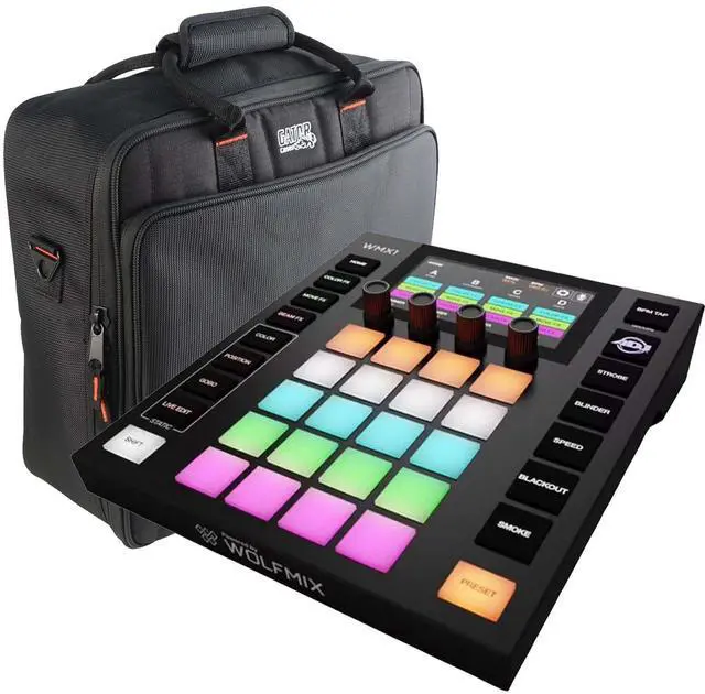 Main image of American DJ WMX1 MK2 Wolfmix DMX Lighting Controller, Gator G-MIXERBAG-1515 Bundle