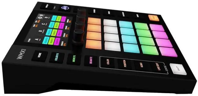 Alt view image 2 of 7 - American DJ WMX1 MK2 Wolfmix DMX Lighting Controller  Decksaver  (2) 3pin DMX Cables Bundle