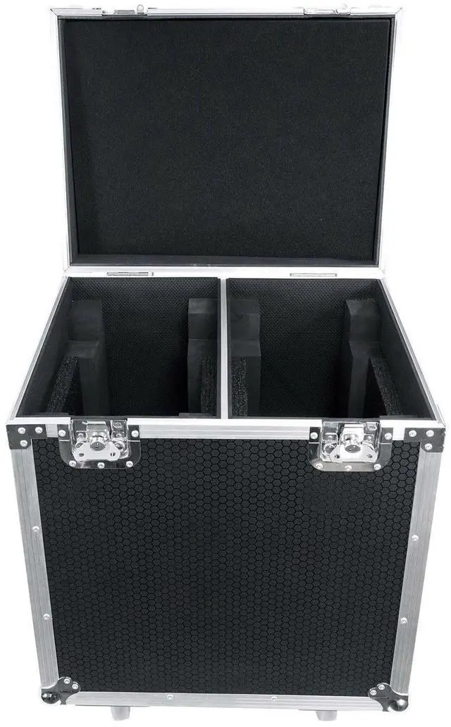 Alt view image 6 of 6 - (2) American DJ VIZI Beam RX2 Moving Head Fixture, Rockville RMH2C Case Bundle