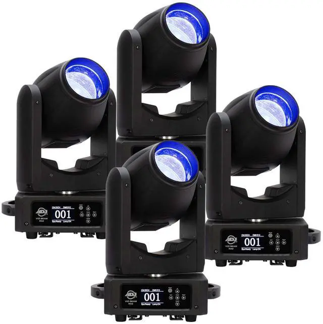 Main image of (4) American DJ VIZI Beam RX2 Moving Head Fixture Bundle