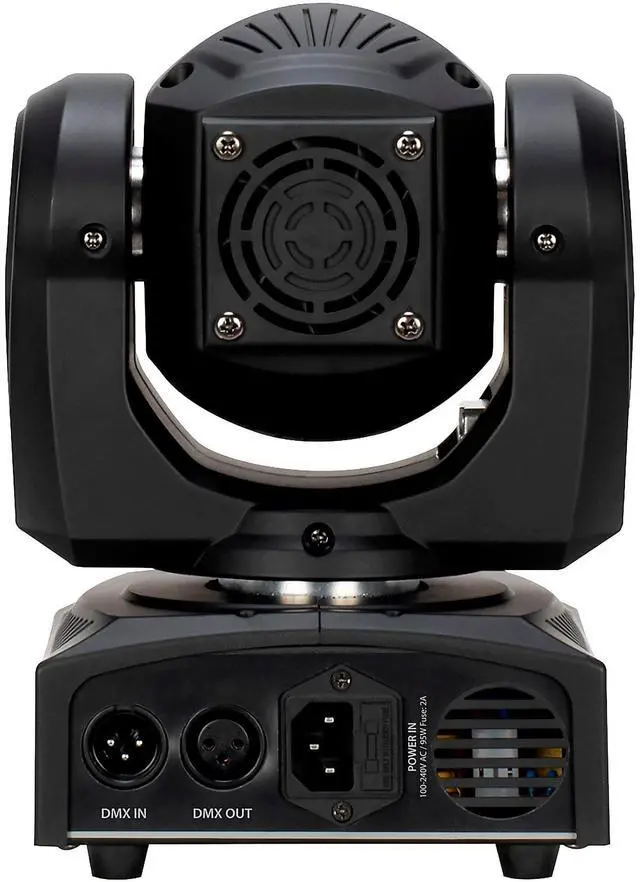 Alt view image 2 of 7 - Eliminator Stinger Spot 30 30W LED Mini Moving Head, DMX Cable, O Clamp Bundle