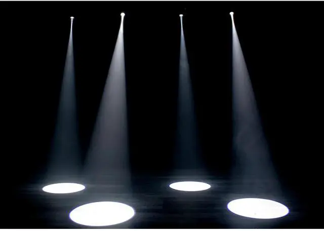 Alt view image 5 of 7 - Eliminator Stinger Spot 30 30W LED Mini Moving Head, DMX Cable, O Clamp Bundle