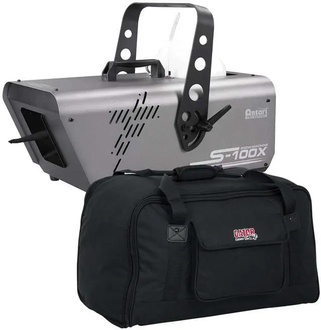 Main image of Antari S-100X High Powered Snow Machine, Gator Tote 10 Bag Bundle