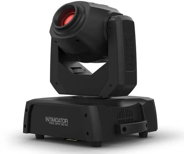 Alt view image 2 of 6 - (2) Chauvet DJ Intimidator Free Spot 60 ILS, (2) Rockville Totem Stands, (2) DMX Cables Bundle
