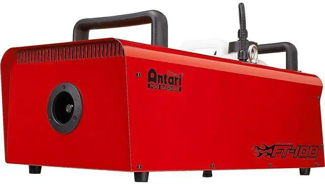 Alt view image 2 of 6 - Antari FT-100 Fire Training Fog Machine with DMX Control, Accu Cable AC5PDMX50 Bundle