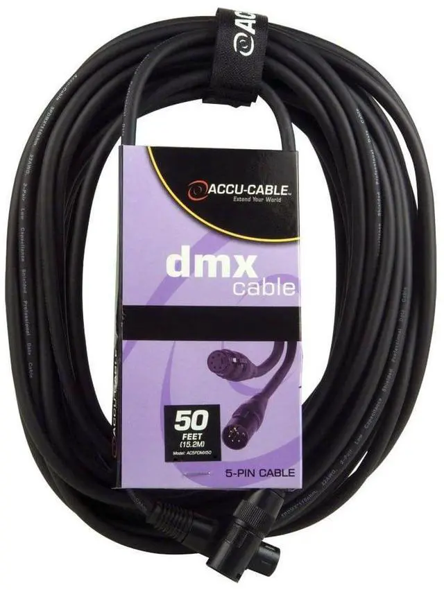Alt view image 6 of 6 - Antari FT-100 Fire Training Fog Machine with DMX Control, Accu Cable AC5PDMX50 Bundle