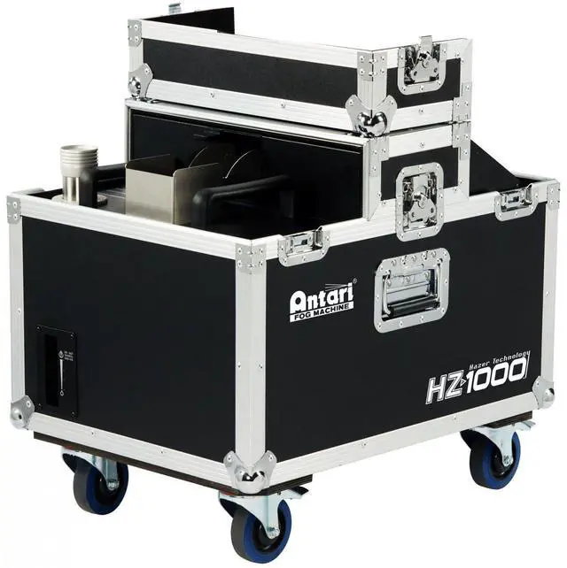 Alt view image 3 of 6 - Antari HZ-1000 Tour-Grade Haze Machine, (5) Antari HZL-1W Water Based Bundle